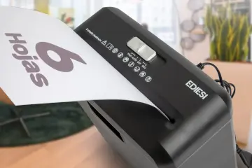 Destructora de papel con papelera - EDIESI