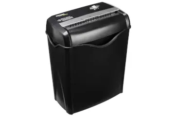 Destructora de papel con recipiente - Amazon Basics