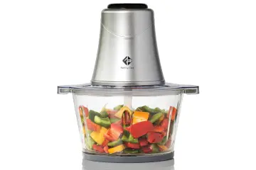 triturada de carne con vaso de cristal - family care