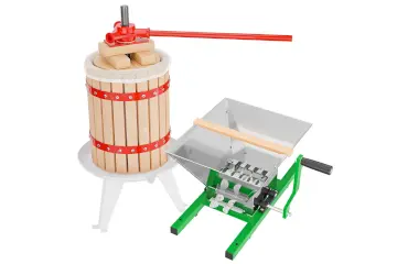 Trituradora de frutas y prensa - wiltec