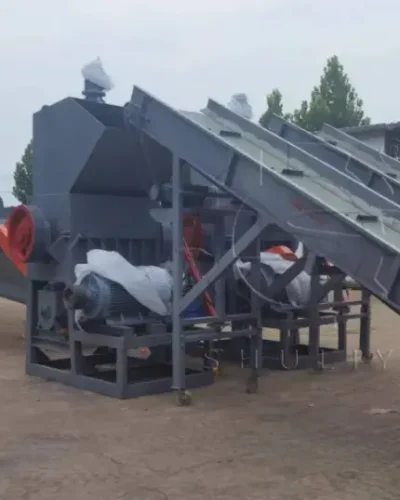 Máquina trituradora de plástico